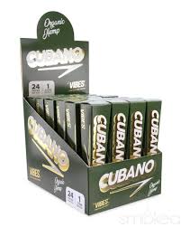 VIBES CONES BOX - CUBANO Organic Hemp
